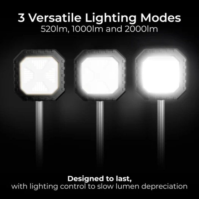 Завантажте зображення в засіб перегляду галереї, Luceco Rechargable Telescopic Tripod Worklight 2000LM | LILTP200S65-01
