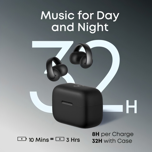 Soundcore AeroClip Ear Buds | Black | A3388G11