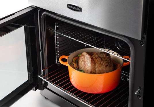 Rangemaster Professional+ 60cm | Dual Fuel | Stainless Steel & Chrome | 128160 | PROPL60DFFSS/C