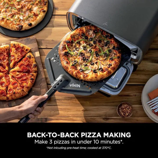 Ninja Artisan Electric Outdoor Pizza Oven & Air Fryer | Grey | MO201UK