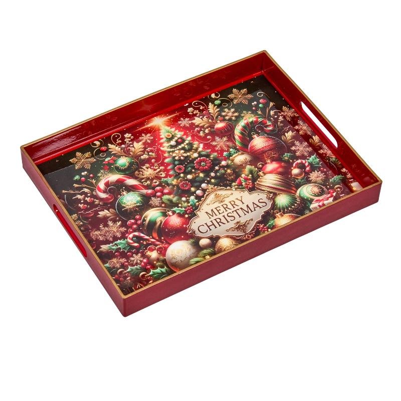 Załaduj obraz do przeglądarki galerii, Smart Garden Merry Christmas DecorTray | Rectangular | 2525042
