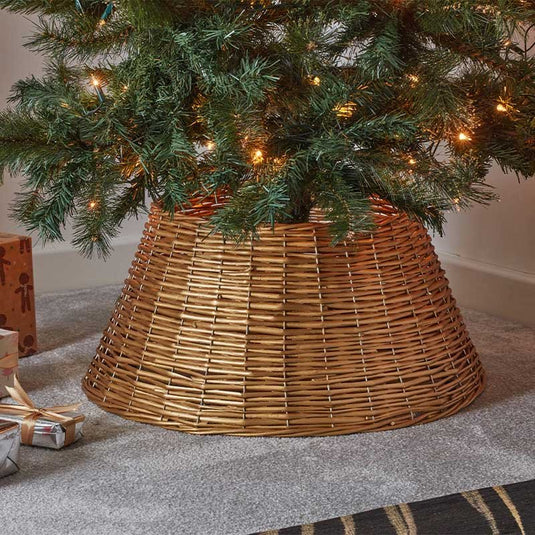 Smart Garden 70cm Collapsible Faux Willow Tree Skirt | Tan | 2525053