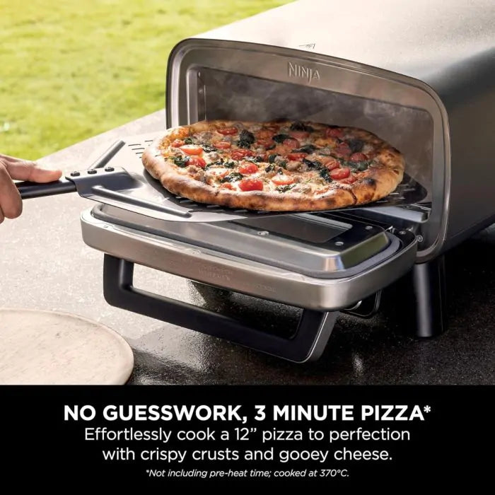 Load image into Gallery viewer, Ninja Artisan Electric Outdoor Pizza Oven &amp; Air Fryer | Grey | MO201UK
