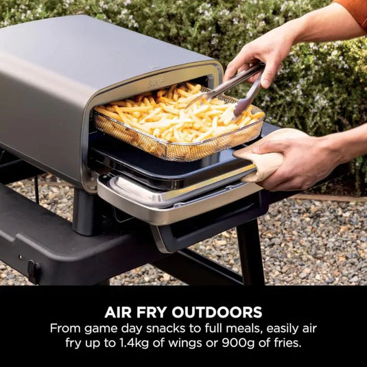 Ninja Artisan Electric Outdoor Pizza Oven & Air Fryer | Grey | MO201UK
