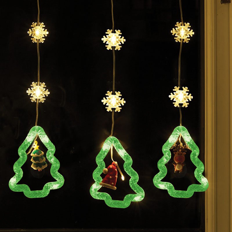 Load image into Gallery viewer, Xmas Tree Curtain Lights | Warm White | 2514018
