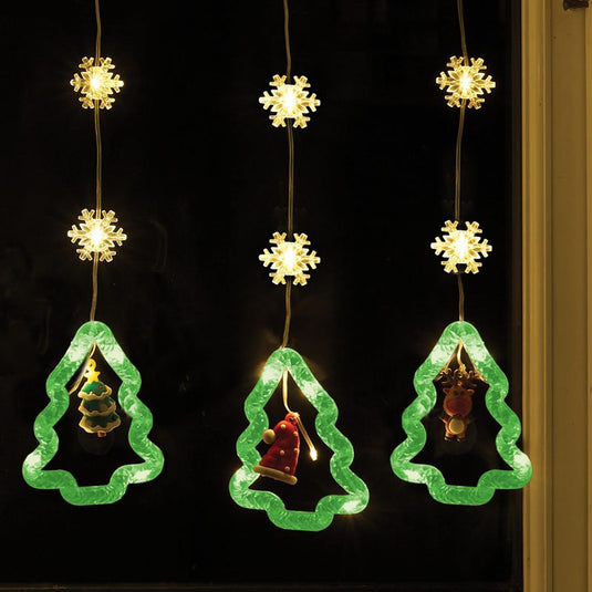 Xmas Tree Curtain Lights | Warm White | 2514018