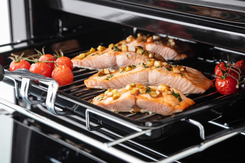 Load image into Gallery viewer, Rangemaster Classic 60 Induction Black | Chrome handles | 128120 | CLA60EIBL/C
