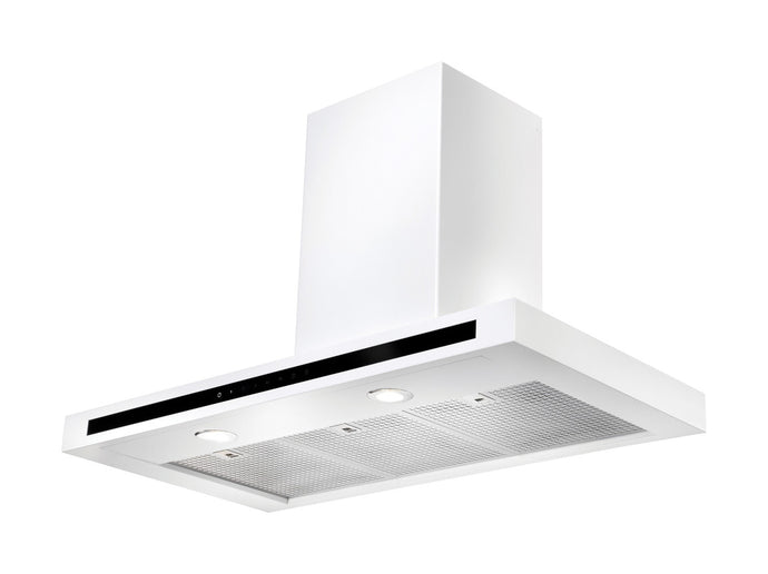 Rangemaster Hi-Lite Flat Hood 100cm | White | HLTHDS100WH | 105440