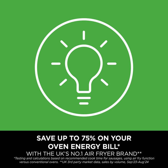 Ninja Foodi 4-in-1 Dual Zone Air Fryer | 7.6L | AF200UK