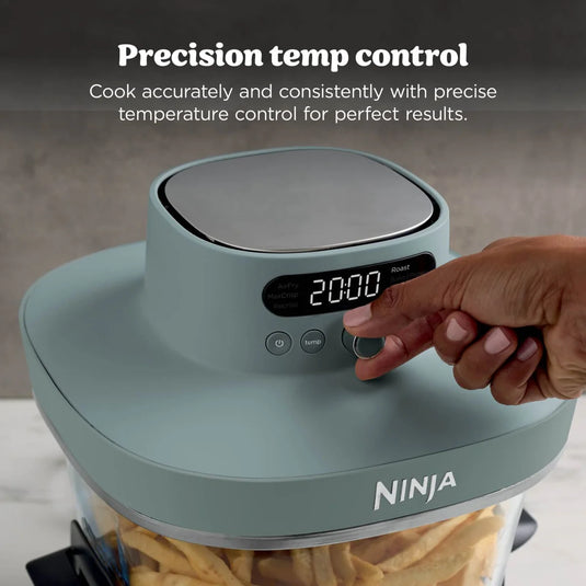 Ninja Crispi Pro 7-In-1 Glass Air Fryer | Ash Grey | AS101UKGY