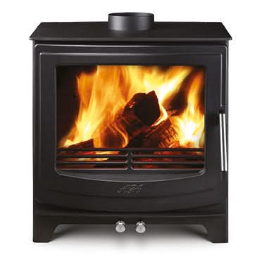 Aga Ellesmere Wood Burning  Stove | 5KW | Graphite | OK/AGA/EC5W