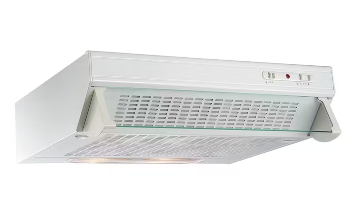 Airstream Twin Motor Cooker Hood | 60cm | White | AIRTVH60WHITE