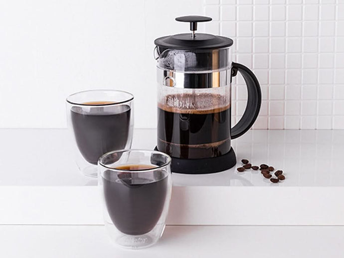 Altom Andrea Set of Tea and Coffee Maker with 2 Pcs Borosilicate Glass | 800ml | 020302363