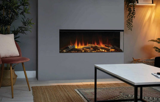 Henley Forest 1600 Electric Fire | Deluxe Log Set | FCB0026