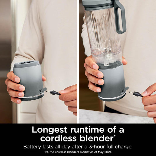 Ninja Blast Max Portable Blender | Silver | BC251UKSL