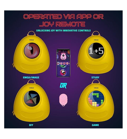 Kids Backpack LED Screen | Yellow | 034465
