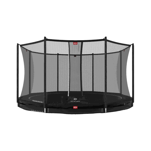 Berg Favorit InGround Trampoline | 380CM/ 12FT | Safety Net Comfort | Black | 35.12.96.02