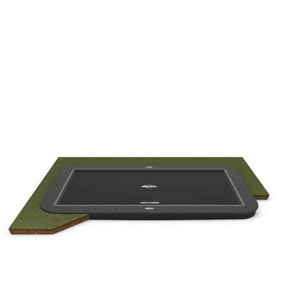 Berg Sports Ultim Elite Flatground Trampoline | 500CM/ 16FT | Grey | 32.41.25.32