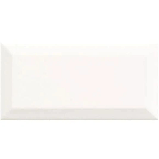 bissel tile in blanco, 10x20cm