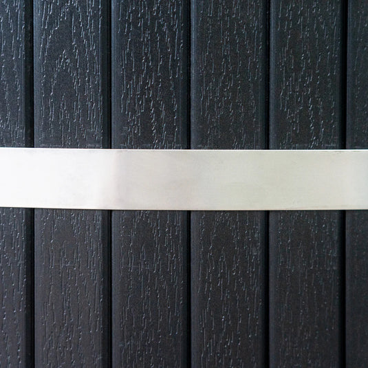 Tribe Boost Ice Bath | Black Wpc Plastic Panels | Stainless Steel Tank