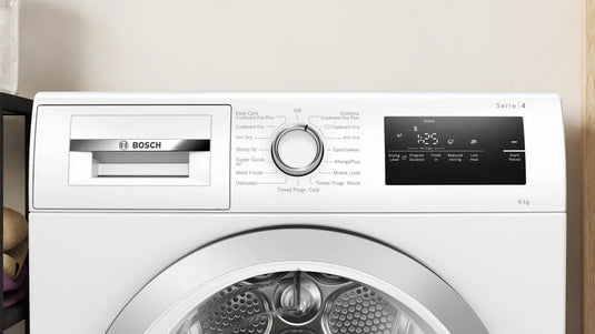 Bosch Series 4 Condenser Tumble Dryer | 8KG | White | WTN 83203GB