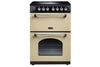 Rangemaster Classic 60cm | Ceramic | Cream with Chrome trim | 128110 | CLA60ECCR/C