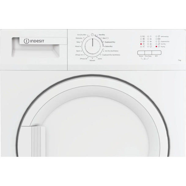 Load image into Gallery viewer, Indesit 8Kg Condenser Dryer | White | CYDA82WWGLUK

