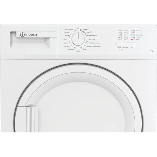 Indesit 8Kg Condenser Dryer | White | CYDA82WWGLUK