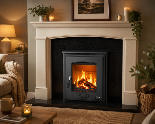 Henley Castlecove 4.6kW | Multi Fuel | Matt Black | ST428