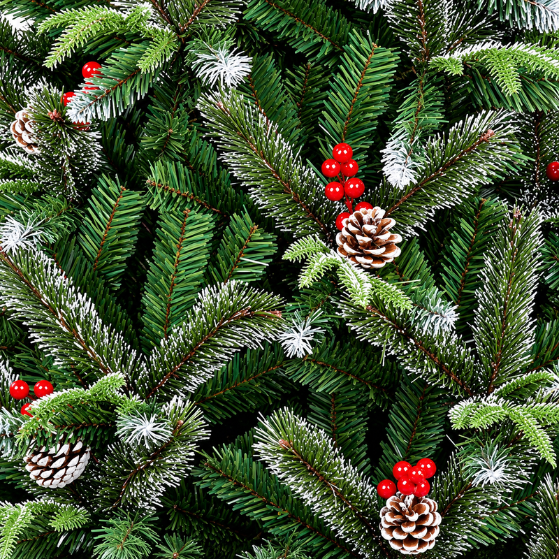 Завантажте зображення в засіб перегляду галереї, Amal Premier Pre-Lit New Jersey Spruce with 150 Multi Action Warm White LEDs - 1.5m | 302110
