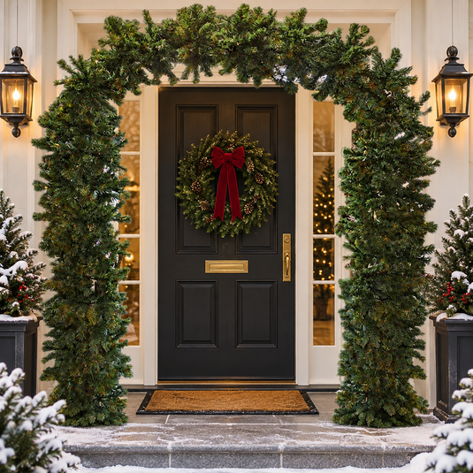 Festive Green Tree Arch | 2.3M