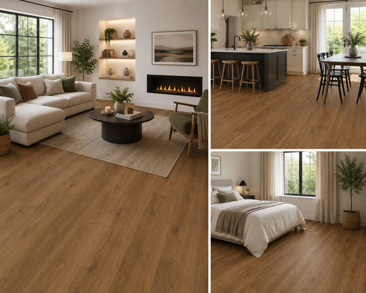 Canadia Shannon Oak Plank Aqua 12mm | AC5 | 2.19yd²/1.83m² | 8083