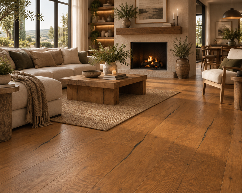 Załaduj obraz do przeglądarki galerii, Canadia Raftwood Tiber Super Rustic Oak | 15mm | 4.105y2/3.43m2 | 1701
