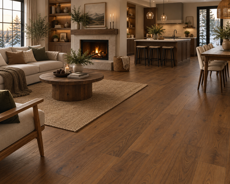 Завантажте зображення в засіб перегляду галереї, Candia Smoked White Oak Brushed Matt UV Engineered | 16mm | 3.14y2/2.63m2 | 1275
