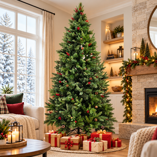 Ben Nevis Pine Slim Christmas Tree | 10FT | 301286
