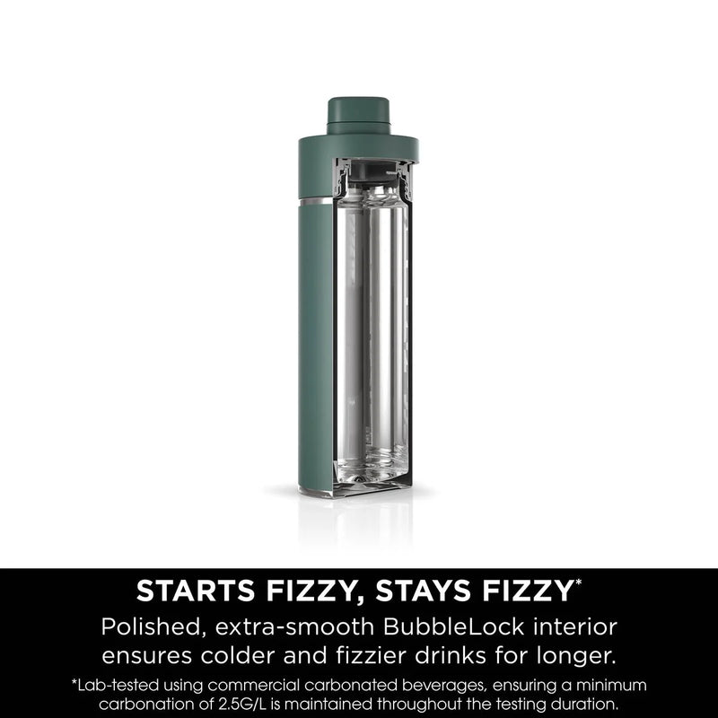 Załaduj obraz do przeglądarki galerii, Ninja Thirsti 530 ml Travel Bottle | Evergreen | DW1801EUUKEM
