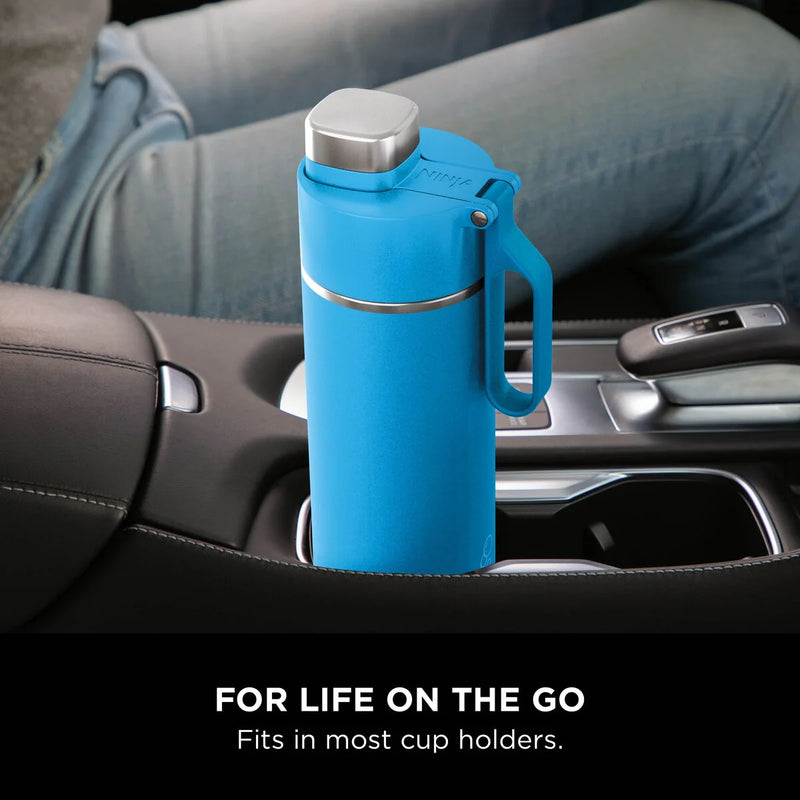 Załaduj obraz do przeglądarki galerii, Ninja Thirsti 530 ml Travel Bottle | Tropical Blue | DW1801EUUKSB
