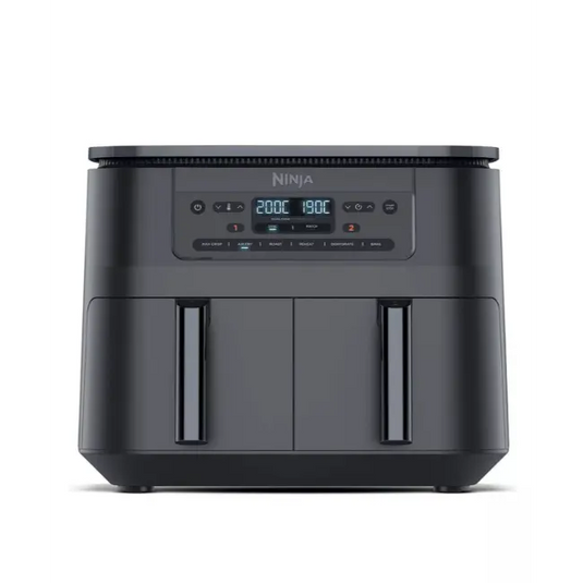 Ninja 6-in-1 Dual Airfryer 7.6L | Gunmetal Grey | DZ300UK
