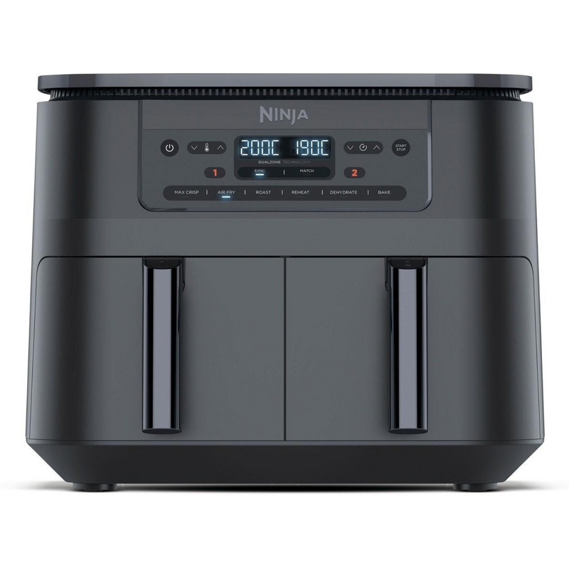 Завантажте зображення в засіб перегляду галереї, Ninja 6-in-1 Dual Airfryer | 7.6L | Gunmetal Grey | DZ300UK
