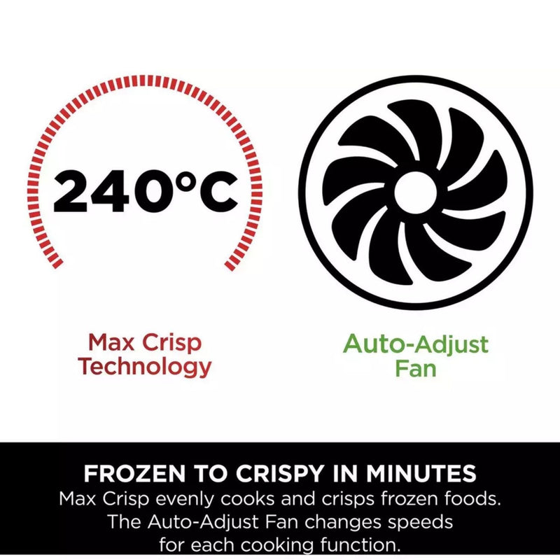 Завантажте зображення в засіб перегляду галереї, Ninja 6-in-1 Dual Airfryer | 7.6L | Gunmetal Grey | DZ300UK
