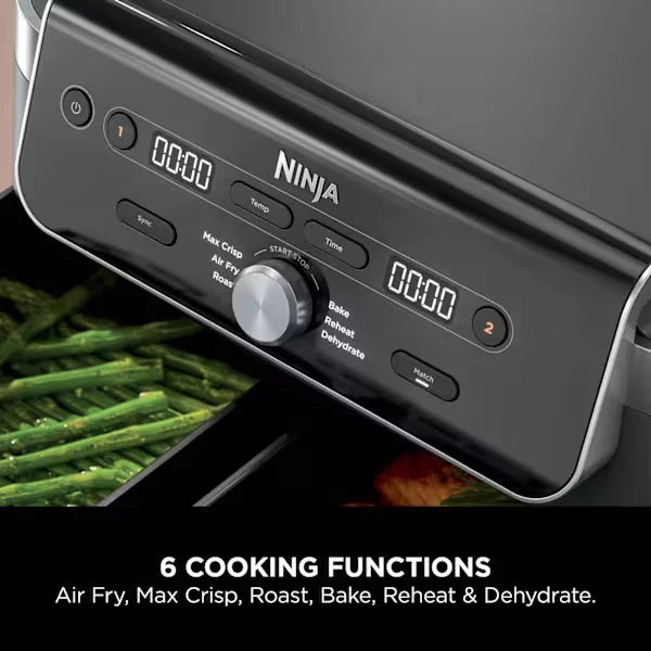 Załaduj obraz do przeglądarki galerii, Ninja Foodi Dual Zone Air Fryer | 9.5L | DZ901
