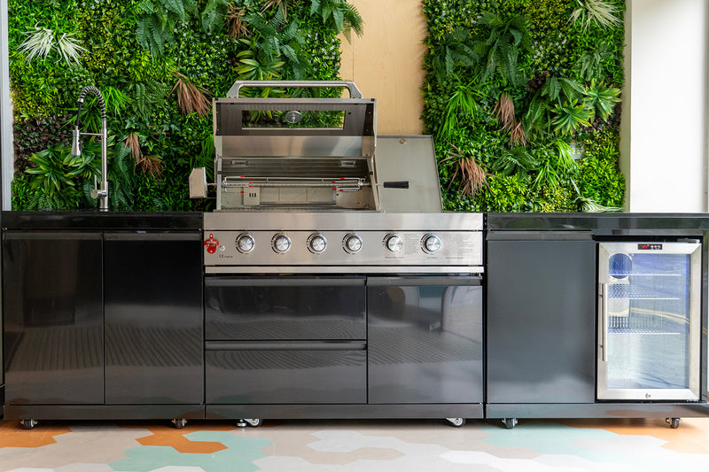 Load image into Gallery viewer, Henley Outdoor Kitchen Stainless Steel 3 Parts (Cds-Cf1-B4s) | Steel | ZH411BF

