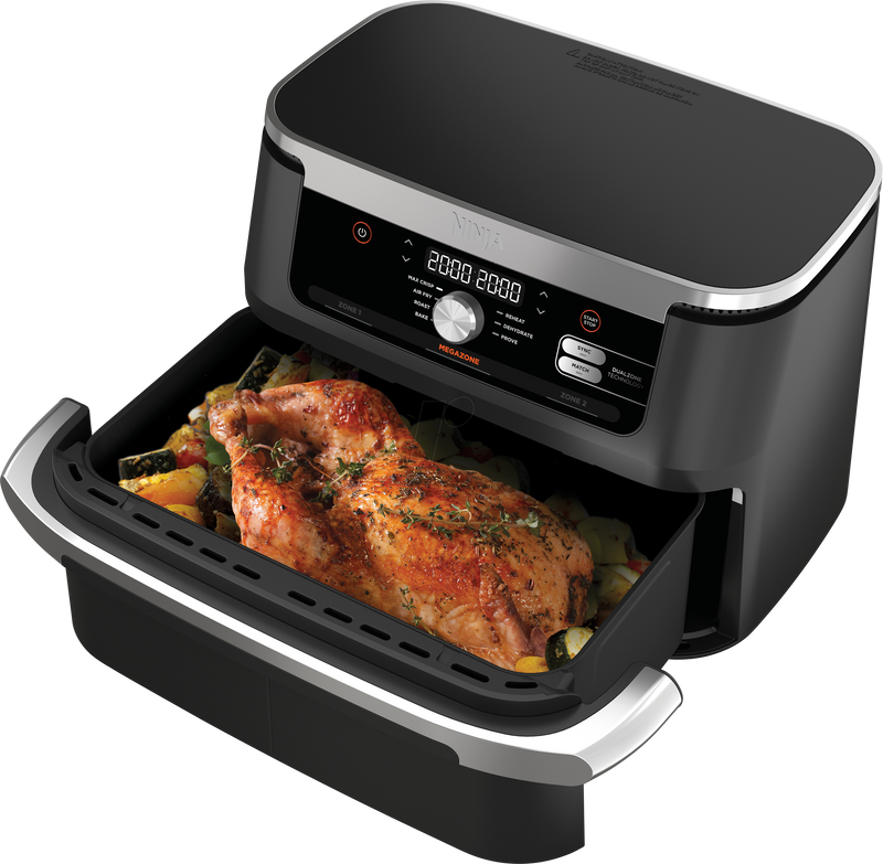 Завантажте зображення в засіб перегляду галереї, Ninja Foodi Flexdrawer Air Fryer | 10.4L | AF500UK
