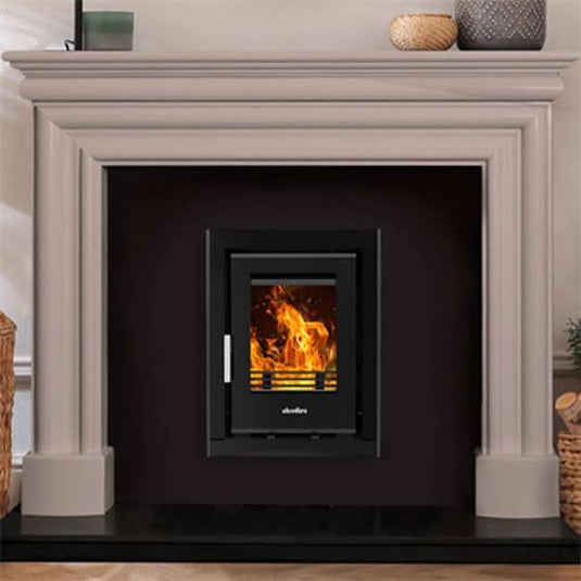 luna glass inset stove, 6kw