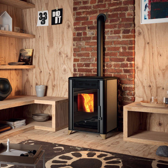 Henley Elly Pellet Stove | Black | 6KW | STP020
