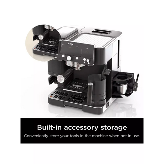 NINJA Luxe Cafe Premier Espresso Machine Black| ES601UKBK