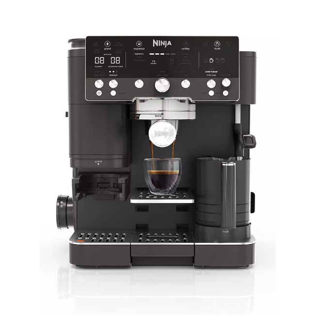 NINJA Luxe Cafe Premier Espresso Machine Black| ES601UKBK