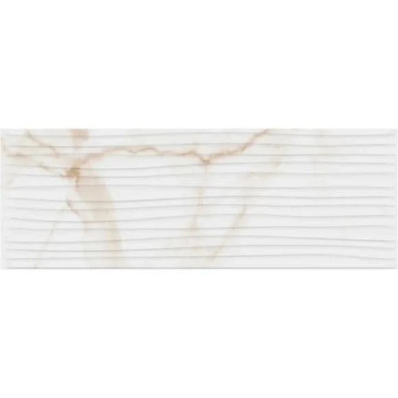 essential tile in gold decor, 25x70cm
