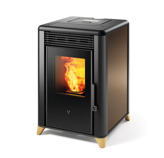 Henley Elly Pellet Stove | Black | 6KW | STP020