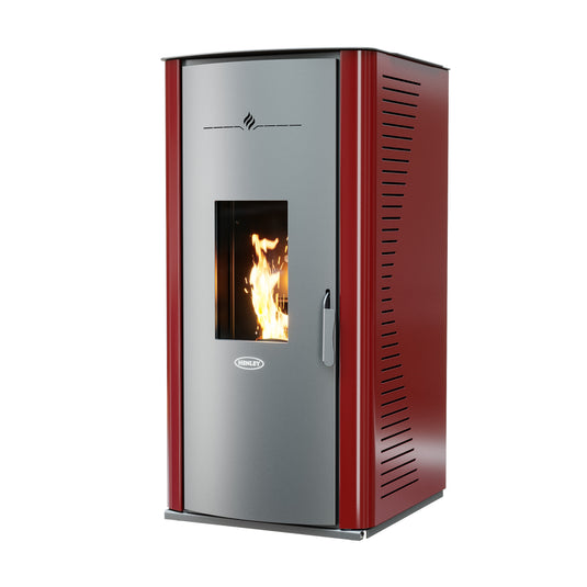 Henley Elm 20KW Wood Pellet Boiler  | Red | Square | STP012